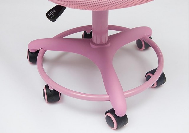 Детское компьютерное кресло Kiddy розовое 